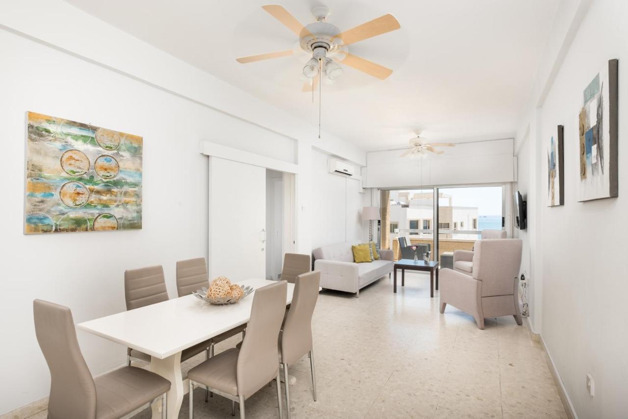Apollon Sea View Beachfront Ap 302 Larnaca Eksteriør billede